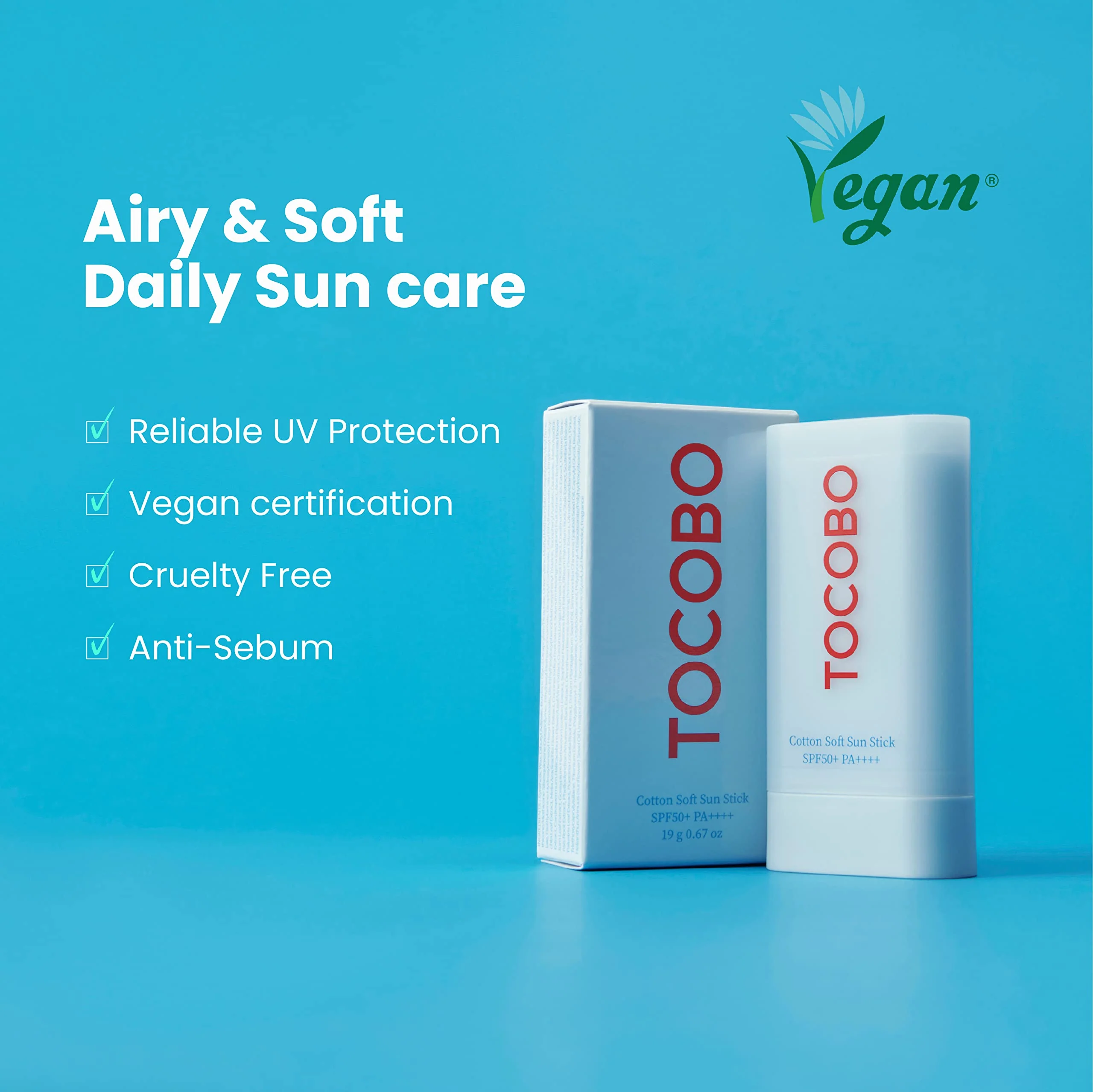 Tocobo - Cotton Soft Sun Stick 19G